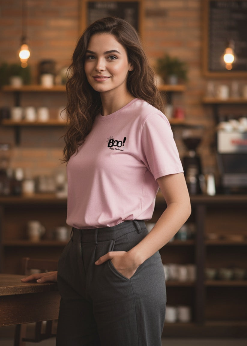 Women Printed Pure Cotton Round Neck Sleeves T-shirt