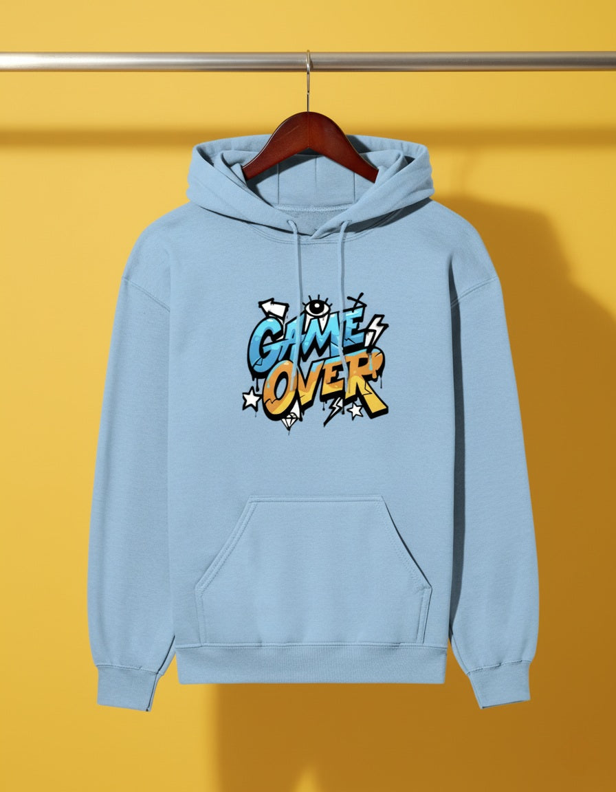 Unisex Solid Hooded Relax Hoodie