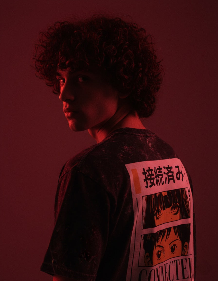 Unisex Premium Typography Printed Round Neck Cotton Oversized T-shirt