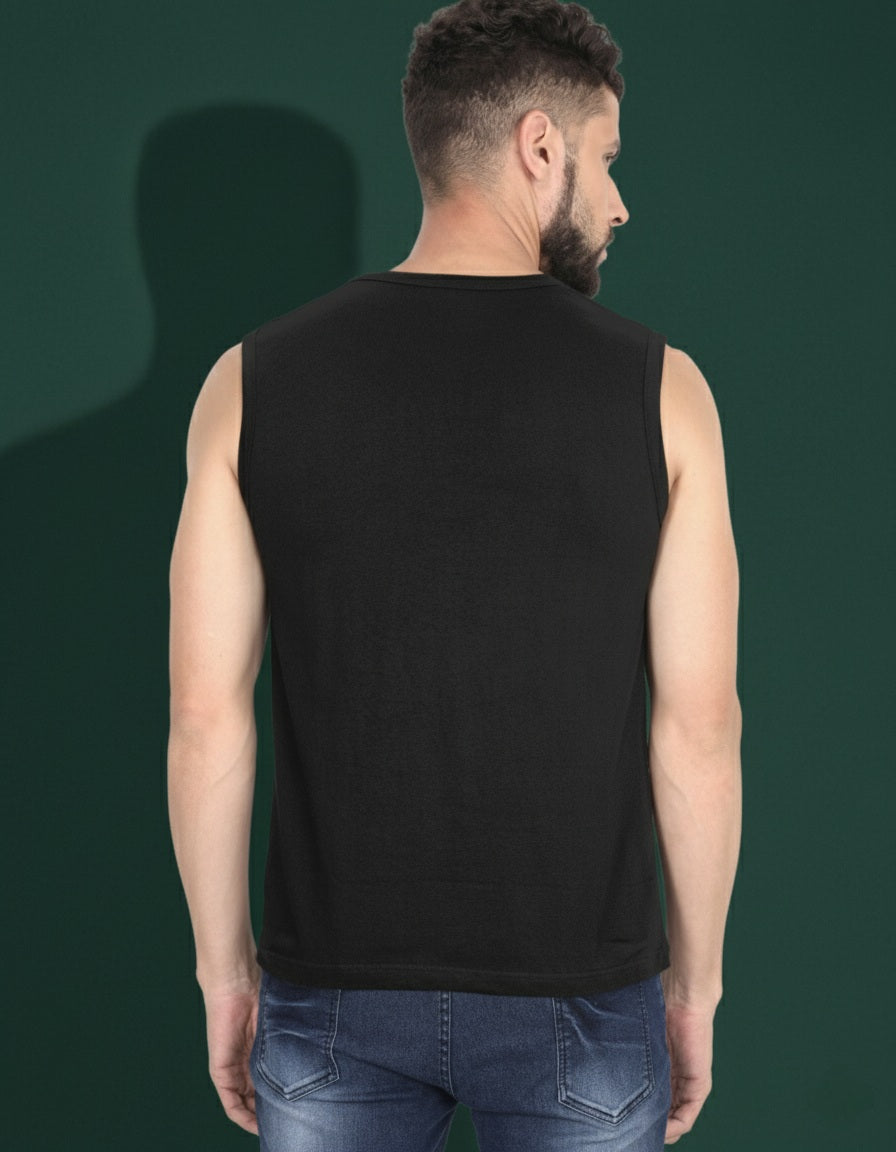Men Graphic Printed Round Neck Cotton Half Sleeve T-Shirt