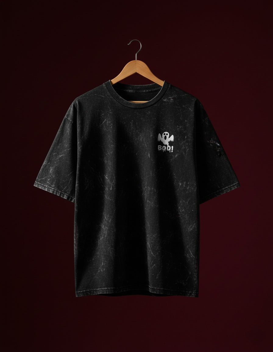 Unisex Premium Typography Printed Round Neck Cotton Oversized T-shirt
