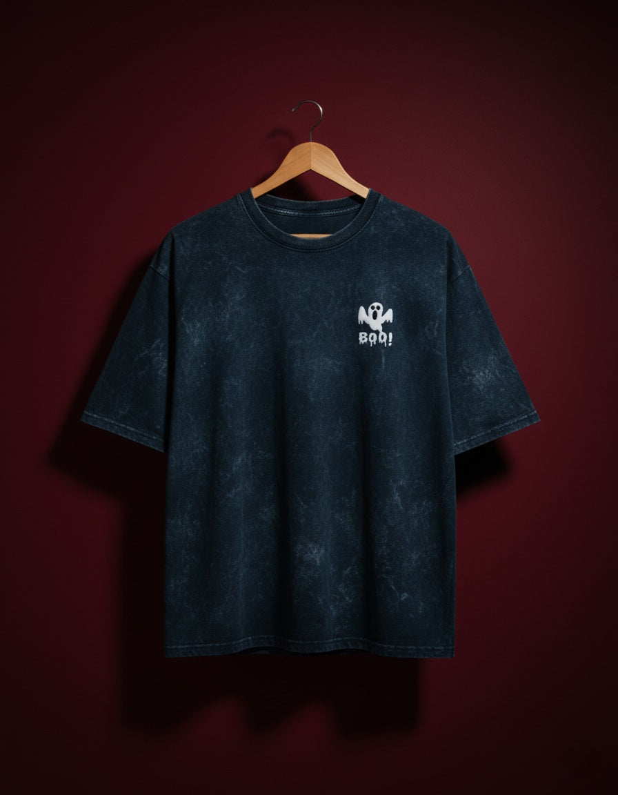 Unisex Premium Typography Printed Round Neck Cotton Oversized T-shirt