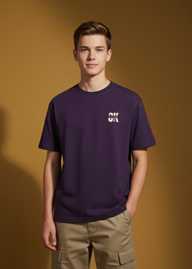 Man premium cotton T-shirt