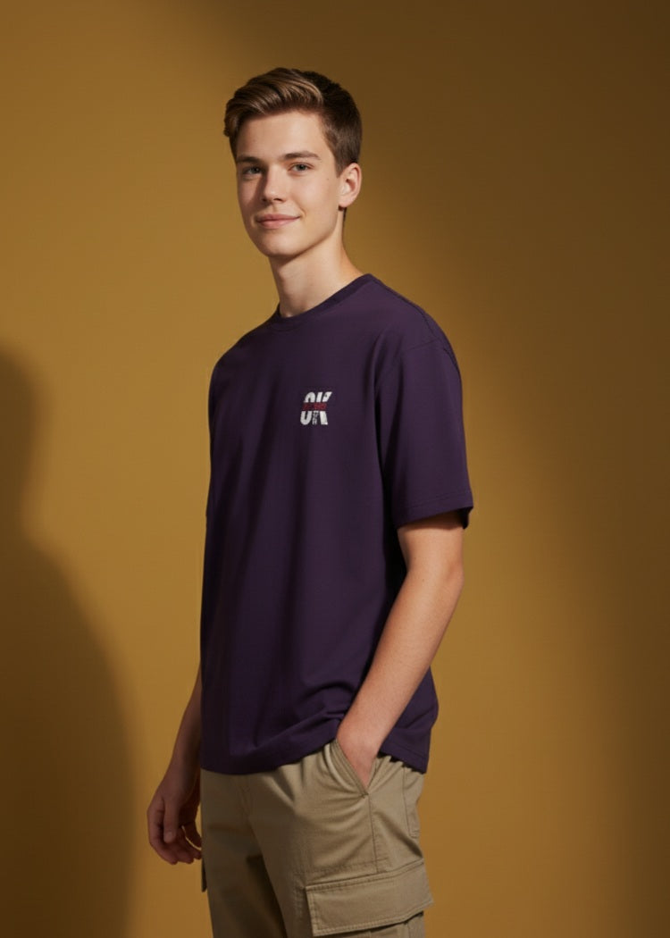 Man premium cotton T-shirt