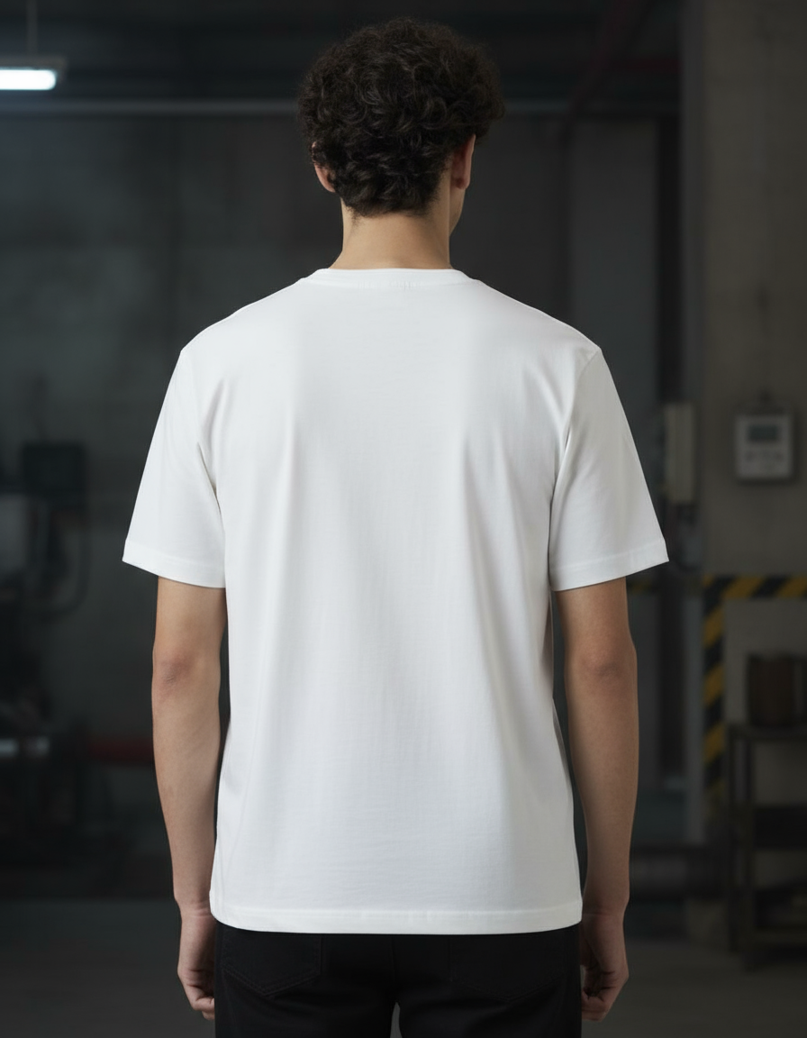 Men Graphic Printed Round Neck Cotton premium Oversized T-shirt