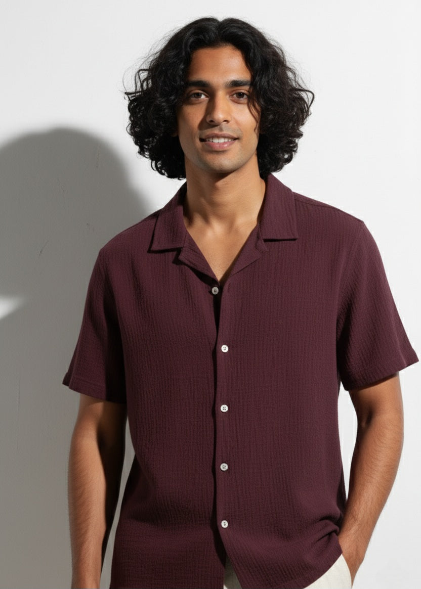Men Regular Fit Striped Casual Shirt